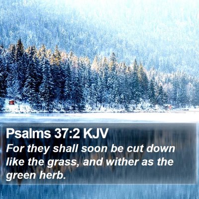 Psalms 37:2 KJV Bible Verse Image