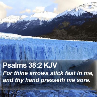 Psalms 38:2 KJV Bible Verse Image