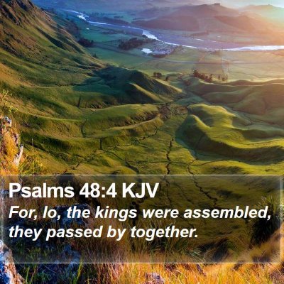 Psalms 48:4 KJV Bible Verse Image