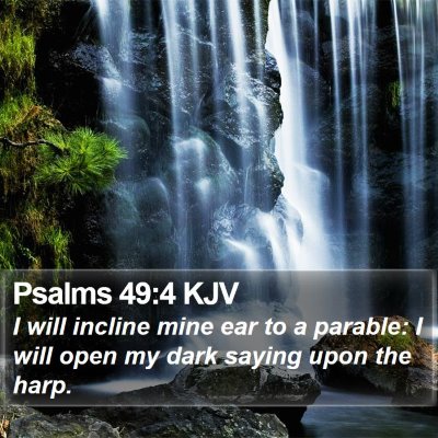 Psalms 49:4 KJV Bible Verse Image