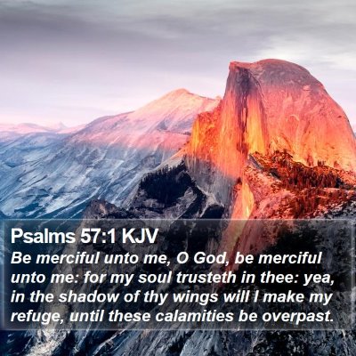Psalms 57:1 KJV Bible Verse Image