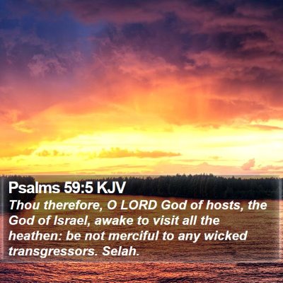 Psalms 59:5 KJV Bible Verse Image