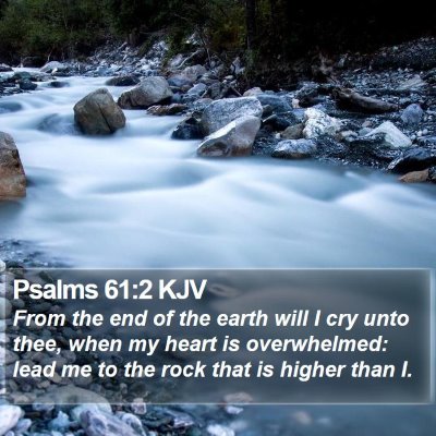 Psalms 61:2 KJV Bible Verse Image