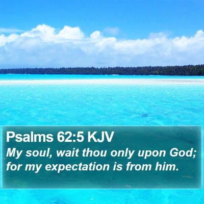 Psalms 62:5 KJV Bible Verse Image