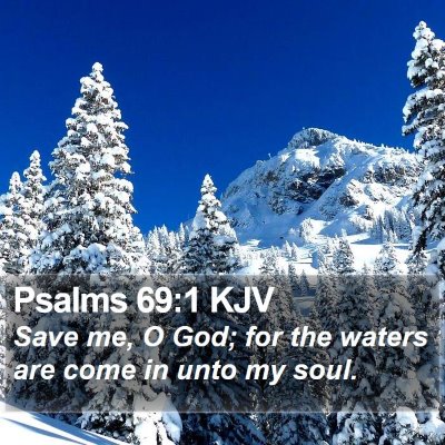 Psalms 69:1 KJV Bible Verse Image