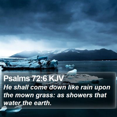 Psalms 72:6 KJV Bible Verse Image