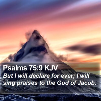 Psalms 75:9 KJV Bible Verse Image