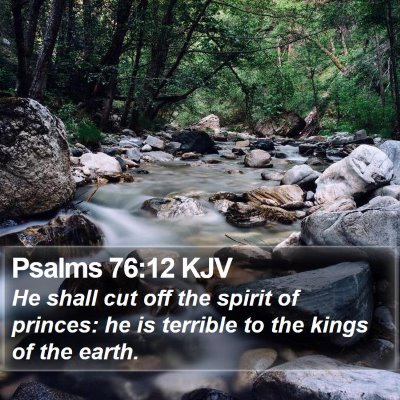 Psalms 76:12 KJV Bible Verse Image