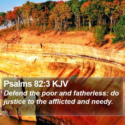 Psalms 82:3 KJV Bible Verse Image