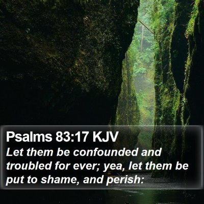 Psalms 83:17 KJV Bible Verse Image