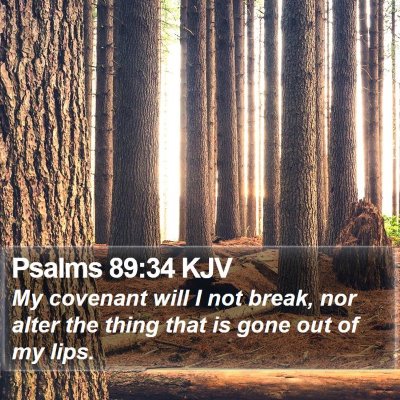 Psalms 89:34 KJV Bible Verse Image