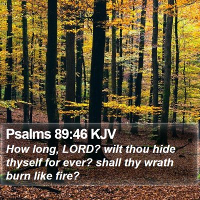Psalms 89:46 KJV Bible Verse Image