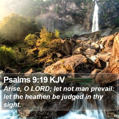 Psalms 9:19 KJV Bible Verse Image