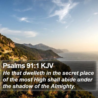 Psalms 91:1 KJV Bible Verse Image