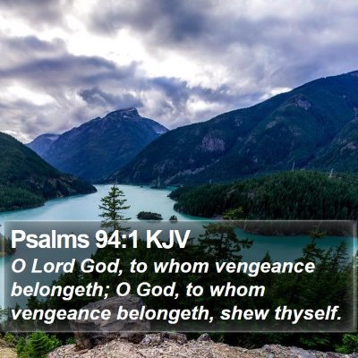 Psalms 94:1 KJV Bible Verse Image