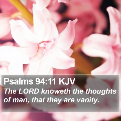 Psalms 94:11 KJV Bible Verse Image