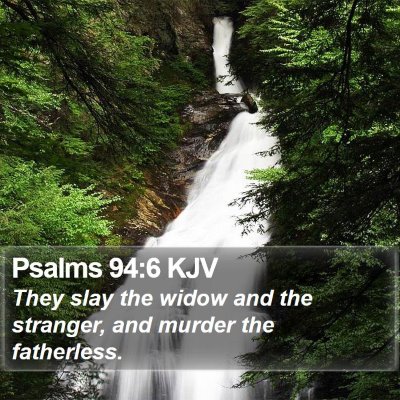 Psalms 94:6 KJV Bible Verse Image