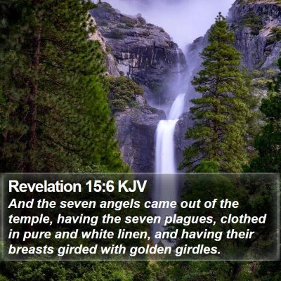 Revelation 15:6 KJV Bible Verse Image