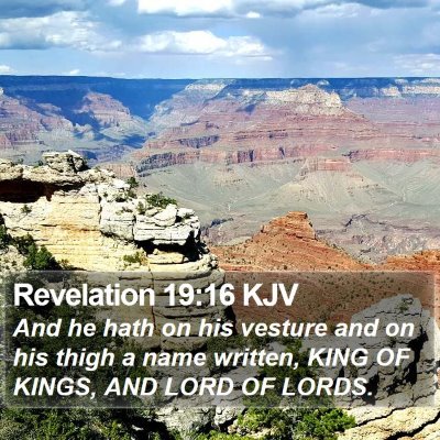 Revelation 19:16 KJV Bible Verse Image