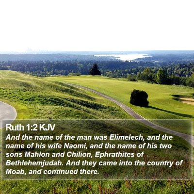 Ruth 1:2 KJV Bible Verse Image