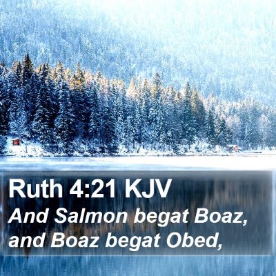 Ruth 4:21 KJV Bible Verse Image