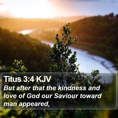 Titus 3:4 KJV Bible Verse Image