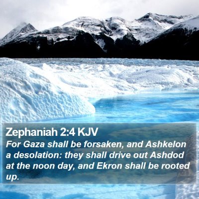 Zephaniah 2:4 KJV Bible Verse Image